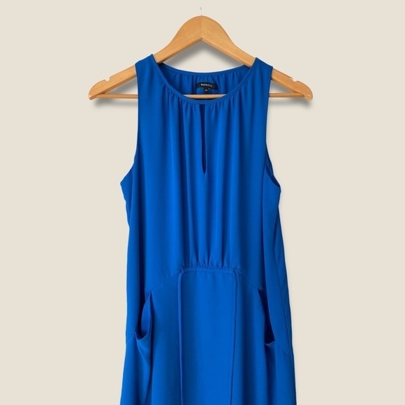 RW&CO. Royal Blue Sleeveless Dress - Picture 4 of 9